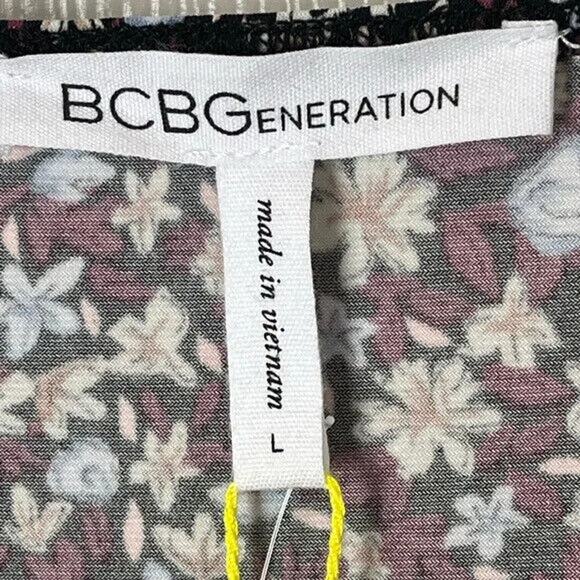 BCBGeneration floral romper, size L - Picture 3 of 7